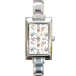 Bluey, Bluey merch, Bluey pattern, Bluey Bluey, bingo, Bluey design, bluey dog Rectangle Italian Charm Watch Bluey, Bluey merch, Bluey pattern, Bluey Bluey, bingo, Bluey design, bluey dog Rectangle Italian Charm Watch