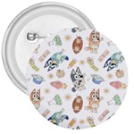 Bluey, Bluey merch, Bluey pattern, Bluey Bluey, bingo, Bluey design, bluey dog 3 Buttons Bluey, Bluey merch, Bluey pattern, Bluey Bluey, bingo, Bluey design, bluey dog 3 Buttons