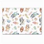Bluey, Bluey merch, Bluey pattern, Bluey Bluey, bingo, Bluey design, bluey dog Postcard 4 x 6 (Pkg of 10) Bluey, Bluey merch, Bluey pattern, Bluey Bluey, bingo, Bluey design, bluey dog Postcard 4 x 6 (Pkg of 10)