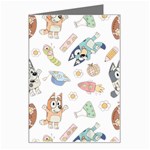 Bluey, Bluey merch, Bluey pattern, Bluey Bluey, bingo, Bluey design, bluey dog Greeting Card Bluey, Bluey merch, Bluey pattern, Bluey Bluey, bingo, Bluey design, bluey dog Greeting Card