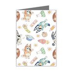 Bluey, Bluey merch, Bluey pattern, Bluey Bluey, bingo, Bluey design, bluey dog Mini Greeting Card Bluey, Bluey merch, Bluey pattern, Bluey Bluey, bingo, Bluey design, bluey dog Mini Greeting Card