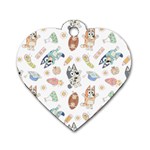 Bluey, Bluey merch, Bluey pattern, Bluey Bluey, bingo, Bluey design, bluey dog Dog Tag Heart (Two Sides) Bluey, Bluey merch, Bluey pattern, Bluey Bluey, bingo, Bluey design, bluey dog Dog Tag Heart (Two Sides)