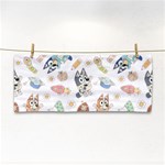 Bluey, Bluey merch, Bluey pattern, Bluey Bluey, bingo, Bluey design, bluey dog Hand Towel Bluey, Bluey merch, Bluey pattern, Bluey Bluey, bingo, Bluey design, bluey dog Hand Towel