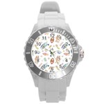Bluey, Bluey merch, Bluey pattern, Bluey Bluey, bingo, Bluey design, bluey dog Round Plastic Sport Watch (L) Bluey, Bluey merch, Bluey pattern, Bluey Bluey, bingo, Bluey design, bluey dog Round Plastic Sport Watch (L)
