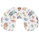 Bluey, Bluey merch, Bluey pattern, Bluey Bluey, bingo, Bluey design, bluey dog Travel Neck Pillow Bluey, Bluey merch, Bluey pattern, Bluey Bluey, bingo, Bluey design, bluey dog Travel Neck Pillow