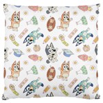 Bluey, Bluey merch, Bluey pattern, Bluey Bluey, bingo, Bluey design, bluey dog Large Premium Plush Fleece Cushion Case (Two Sides) Bluey, Bluey merch, Bluey pattern, Bluey Bluey, bingo, Bluey design, bluey dog Large Premium Plush Fleece Cushion Case (Two Sides)