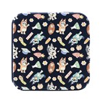 Bluey, Bluey merch, Bluey pattern, Bluey Bluey, bingo, Bluey design, bluey dog Square Metal Box (Black) Bluey, Bluey merch, Bluey pattern, Bluey Bluey, bingo, Bluey design, bluey dog Square Metal Box (Black)