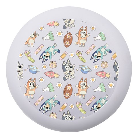 Bluey, Bluey merch, Bluey pattern, Bluey Bluey, bingo, Bluey design, bluey dog Dento Box with Mirror from ArtsNow.com Front