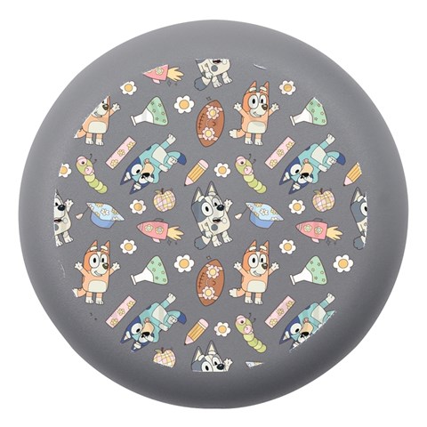 Bluey, Bluey merch, Bluey pattern, Bluey Bluey, bingo, Bluey design, bluey dog Dento Box with Mirror from ArtsNow.com Front