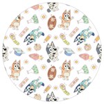 Bluey, Bluey merch, Bluey pattern, Bluey Bluey, bingo, Bluey design, bluey dog Round Trivet Bluey, Bluey merch, Bluey pattern, Bluey Bluey, bingo, Bluey design, bluey dog Round Trivet