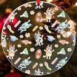 Bluey, Bluey merch, Bluey pattern, Bluey Bluey, bingo, Bluey design, bluey dog UV Print Acrylic Ornament Round Bluey, Bluey merch, Bluey pattern, Bluey Bluey, bingo, Bluey design, bluey dog UV Print Acrylic Ornament Round