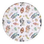 Bluey, Bluey merch, Bluey pattern, Bluey Bluey, bingo, Bluey design, bluey dog Round Glass Fridge Magnet (4 pack) Bluey, Bluey merch, Bluey pattern, Bluey Bluey, bingo, Bluey design, bluey dog Round Glass Fridge Magnet (4 pack)