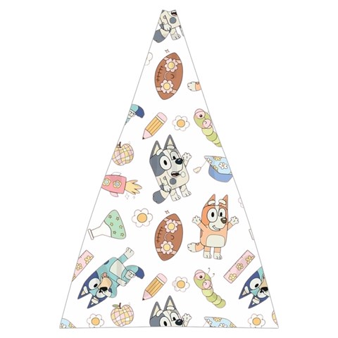 Bluey, Bluey merch, Bluey pattern, Bluey Bluey, bingo, Bluey design, bluey dog Automatic Folding Umbrella with Case (Large) from ArtsNow.com 13.71 x19.92  Umbrella - 3