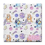 Bluey, Bluey merch, Bluey pattern, Bluey Bluey, bingo, Bluey design, bluey dog Tile Coaster Bluey, Bluey merch, Bluey pattern, Bluey Bluey, bingo, Bluey design, bluey dog Tile Coaster