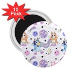 Bluey, Bluey merch, Bluey pattern, Bluey Bluey, bingo, Bluey design, bluey dog 2.25 Magnets (10 pack) Bluey, Bluey merch, Bluey pattern, Bluey Bluey, bingo, Bluey design, bluey dog 2.25 Magnets (10 pack)