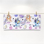 Bluey, Bluey merch, Bluey pattern, Bluey Bluey, bingo, Bluey design, bluey dog Hand Towel Bluey, Bluey merch, Bluey pattern, Bluey Bluey, bingo, Bluey design, bluey dog Hand Towel