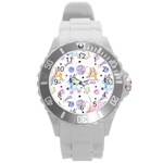 Bluey, Bluey merch, Bluey pattern, Bluey Bluey, bingo, Bluey design, bluey dog Round Plastic Sport Watch (L) Bluey, Bluey merch, Bluey pattern, Bluey Bluey, bingo, Bluey design, bluey dog Round Plastic Sport Watch (L)