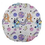 Bluey, Bluey merch, Bluey pattern, Bluey Bluey, bingo, Bluey design, bluey dog Large 18 Premium Round Cushions Bluey, Bluey merch, Bluey pattern, Bluey Bluey, bingo, Bluey design, bluey dog Large 18 Premium Round Cushions