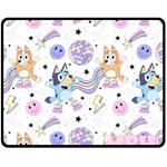 Bluey, Bluey merch, Bluey pattern, Bluey Bluey, bingo, Bluey design, bluey dog 60 x 50 Two Sides Fleece Blanket (Medium) Bluey, Bluey merch, Bluey pattern, Bluey Bluey, bingo, Bluey design, bluey dog 60 x 50 Two Sides Fleece Blanket (Medium)