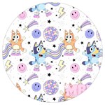 Bluey, Bluey merch, Bluey pattern, Bluey Bluey, bingo, Bluey design, bluey dog Round Trivet Bluey, Bluey merch, Bluey pattern, Bluey Bluey, bingo, Bluey design, bluey dog Round Trivet