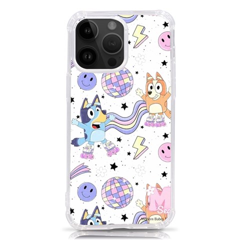 Bluey, Bluey merch, Bluey pattern, Bluey Bluey, bingo, Bluey design, bluey dog iPhone 14 Pro Max TPU UV Print Case from ArtsNow.com Front