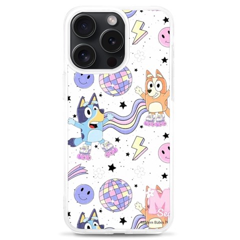 Bluey, Bluey merch, Bluey pattern, Bluey Bluey, bingo, Bluey design, bluey dog iPhone 15 Pro Max TPU UV Print Case from ArtsNow.com Front