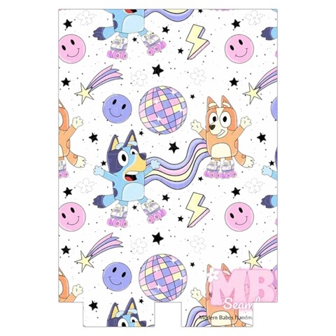 Bluey, Bluey merch, Bluey pattern, Bluey Bluey, bingo, Bluey design, bluey dog Automatic Folding Umbrella with Case (Large) from ArtsNow.com Case