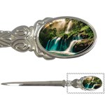 Waterfall Rocks Jungle Forest Letter Opener