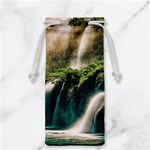 Waterfall Rocks Jungle Forest Jewelry Bag