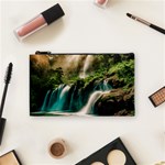Waterfall Rocks Jungle Forest Cosmetic Bag (Small)