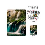 Waterfall Rocks Jungle Forest Playing Cards 54 Designs (Mini)