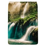 Waterfall Rocks Jungle Forest Removable Flap Cover (S)
