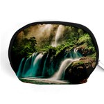 Waterfall Rocks Jungle Forest Accessory Pouch (Medium)