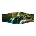 Waterfall Rocks Jungle Forest Stretchable Headband