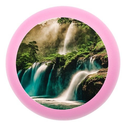 Waterfall Rocks Jungle Forest Dento Box with Mirror from ArtsNow.com Front
