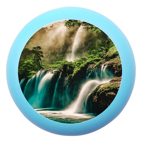 Waterfall Rocks Jungle Forest Dento Box with Mirror from ArtsNow.com Front