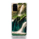 Waterfall Rocks Jungle Forest Samsung Galaxy S20 Plus 6.7 Inch TPU UV Case