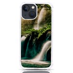 Waterfall Rocks Jungle Forest iPhone 13 mini TPU UV Print Case