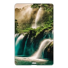 Waterfall Rocks Jungle Forest Name Card Style USB Flash Drive from ArtsNow.com Back