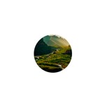 Mountains Trees Forest 1  Mini Buttons