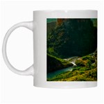 Mountains Trees Forest White Mug