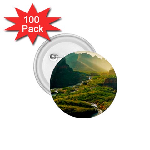Mountains Trees Forest 1.75  Buttons (100 pack)  from ArtsNow.com Front