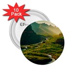 Mountains Trees Forest 2.25  Buttons (10 pack) 