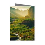 Mountains Trees Forest Mini Greeting Cards (Pkg of 8)