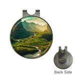 Mountains Trees Forest Hat Clips with Golf Markers