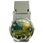 Mountains Trees Forest Money Clip Watches