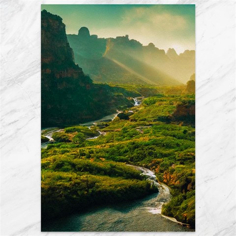 Mountains Trees Forest Canvas 12  x 18  from ArtsNow.com 11.88 x17.36  Canvas - 1