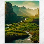 Mountains Trees Forest Canvas 16  x 20 