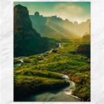 Mountains Trees Forest Canvas 18  x 24 
