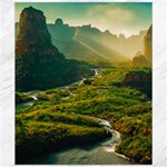 Mountains Trees Forest Canvas 20  x 24 